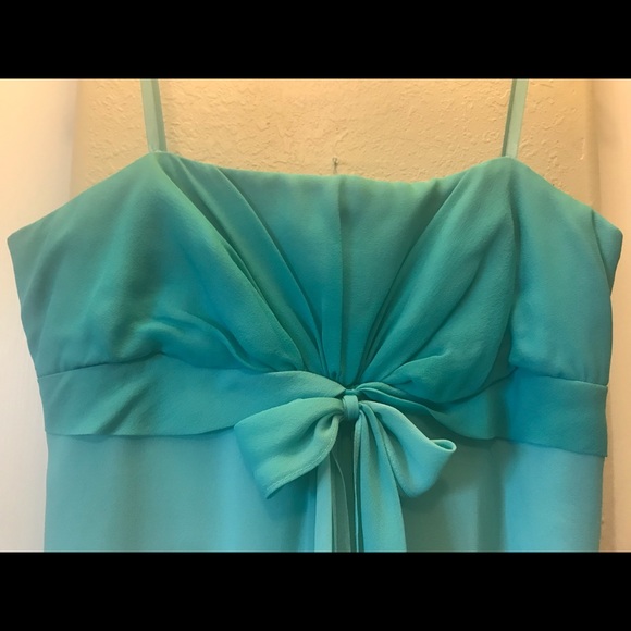 Feminine Aqua dress NWT - Picture 3 of 6